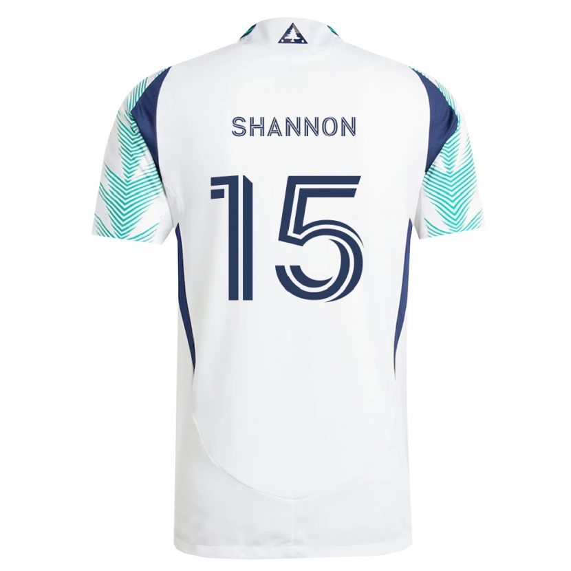 Danxen Homem Camisola Jake Shannon #15 Branco Azul Marinho Verde Claro Alternativa 2026/27 Camisa