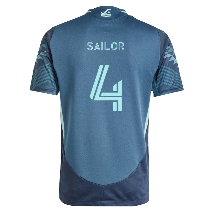 Danxen Homem Camisola Ryan Sailor #4 Azul Marinho Verde Alternativa 2026/27 Camisa