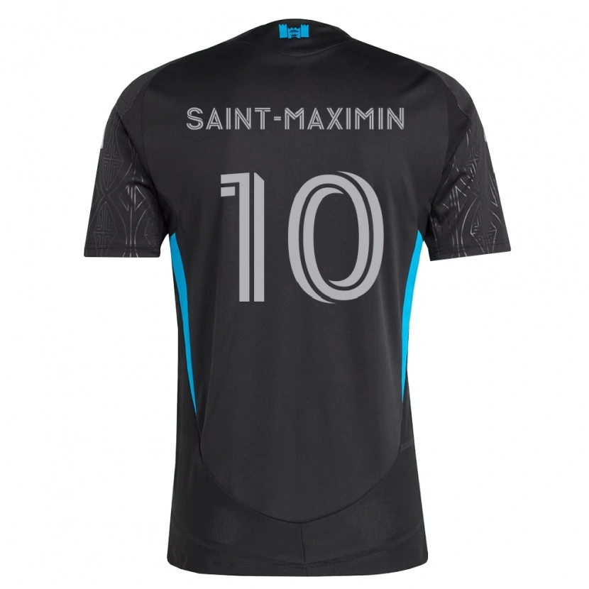Danxen Homem Camisola Allan Saint-Maximin #10 Preto Branco Azul Celeste Alternativa 2026/27 Camisa