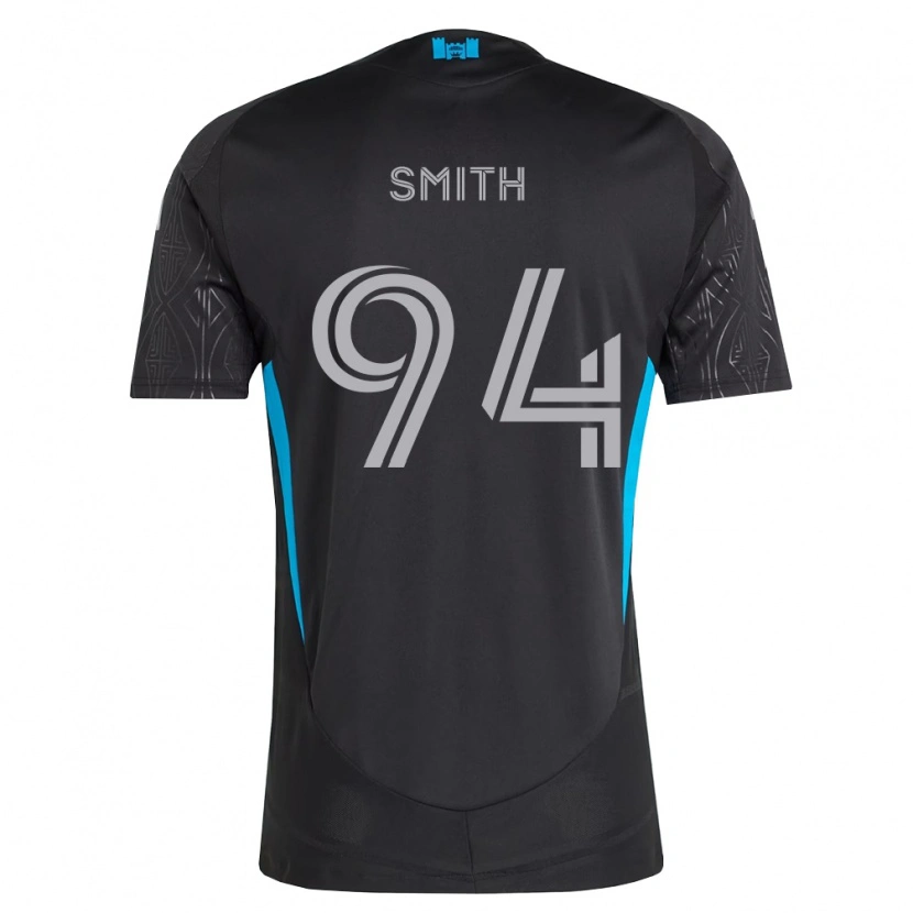 Danxen Homem Camisola Gavin Smith #94 Preto Branco Azul Celeste Alternativa 2026/27 Camisa