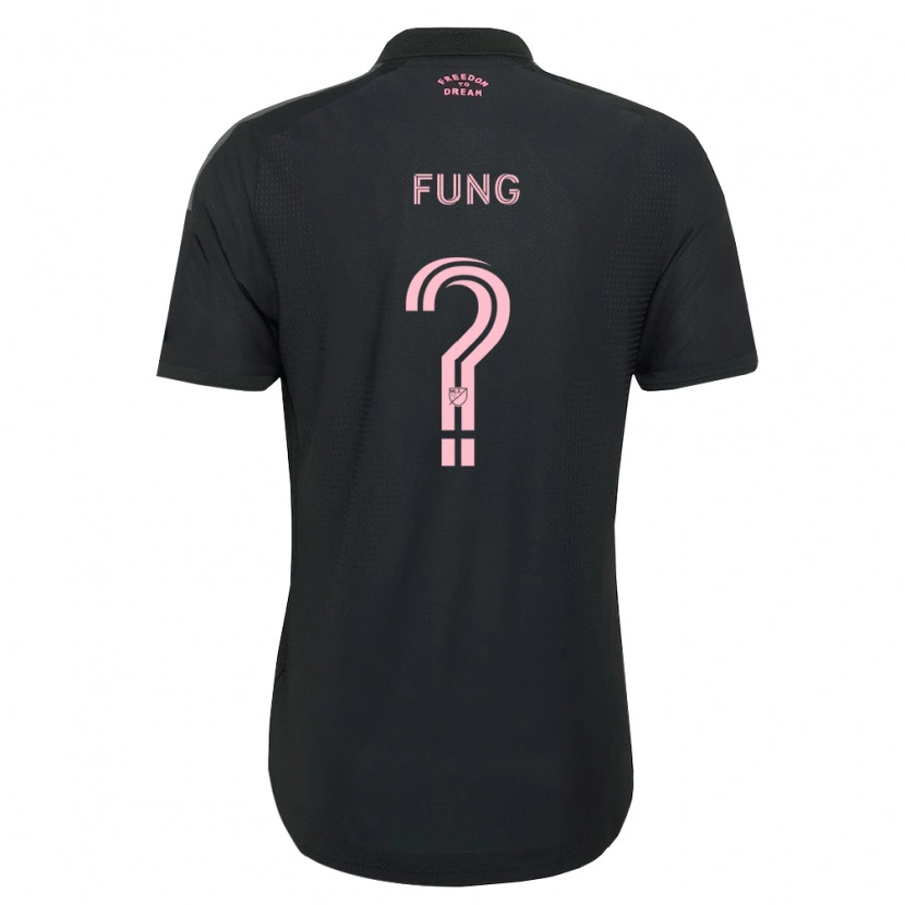 Danxen Homem Camisola Victor Fung #0 Rosa Preto Branco Alternativa 2026/27 Camisa
