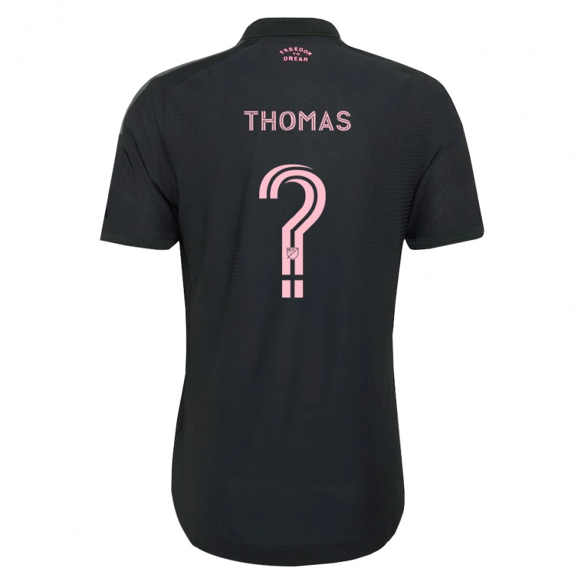 Danxen Homem Camisola Kobi Thomas #0 Rosa Preto Branco Alternativa 2026/27 Camisa