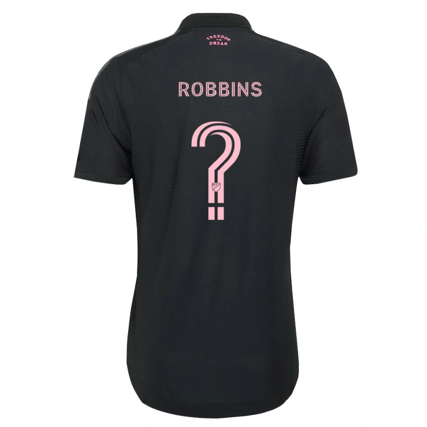 Danxen Homem Camisola Lukas Robbins #0 Rosa Preto Branco Alternativa 2026/27 Camisa