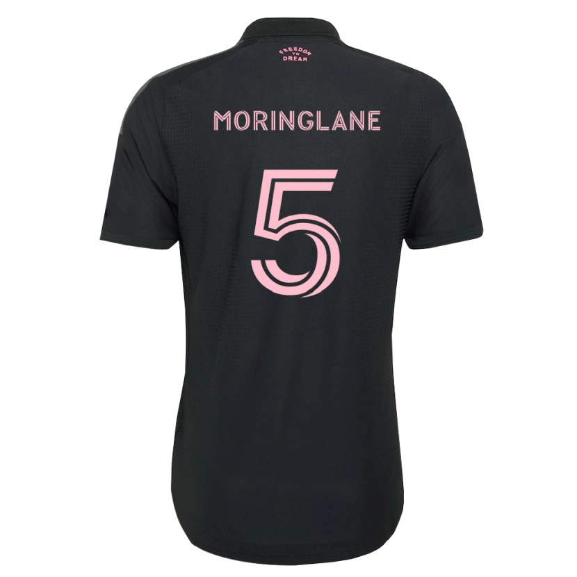 Danxen Homem Camisola Luis Moringlane #5 Rosa Preto Branco Alternativa 2026/27 Camisa