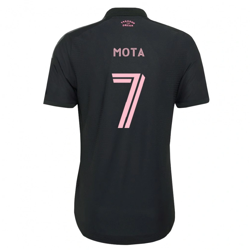 Danxen Homem Camisola Jean Mota #7 Rosa Preto Branco Alternativa 2026/27 Camisa