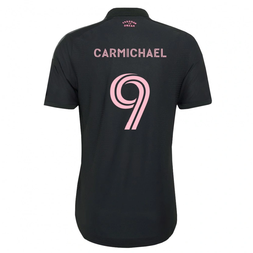 Danxen Homem Camisola Ryan Carmichael #9 Rosa Preto Branco Alternativa 2026/27 Camisa