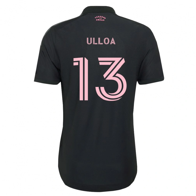 Danxen Homem Camisola Víctor Ulloa #13 Rosa Preto Branco Alternativa 2026/27 Camisa