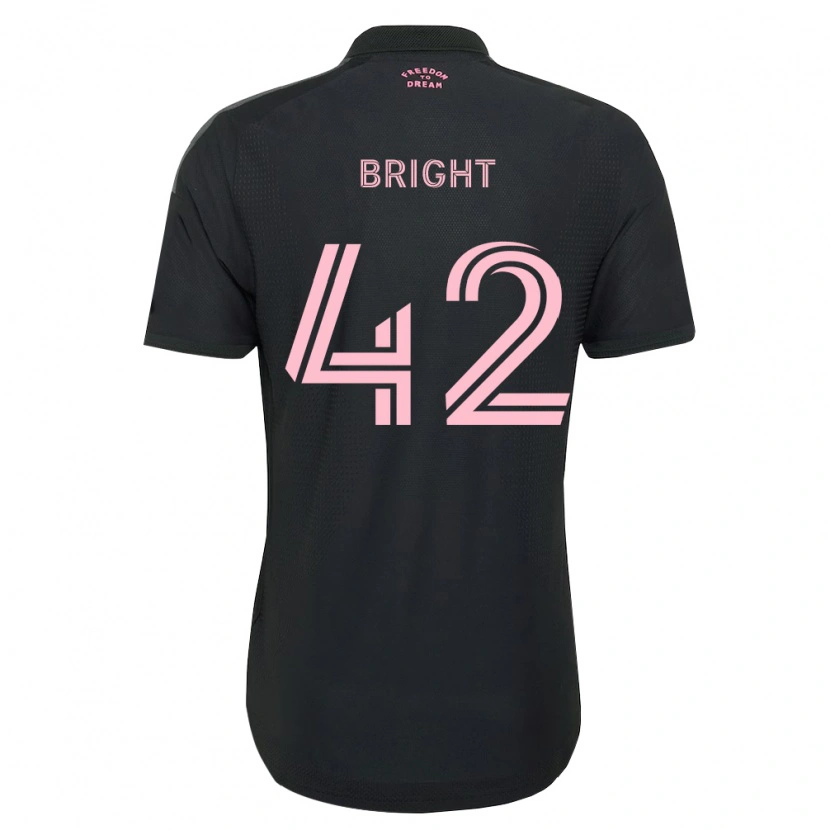 Danxen Homem Camisola Yannick Bright #42 Rosa Preto Branco Alternativa 2026/27 Camisa