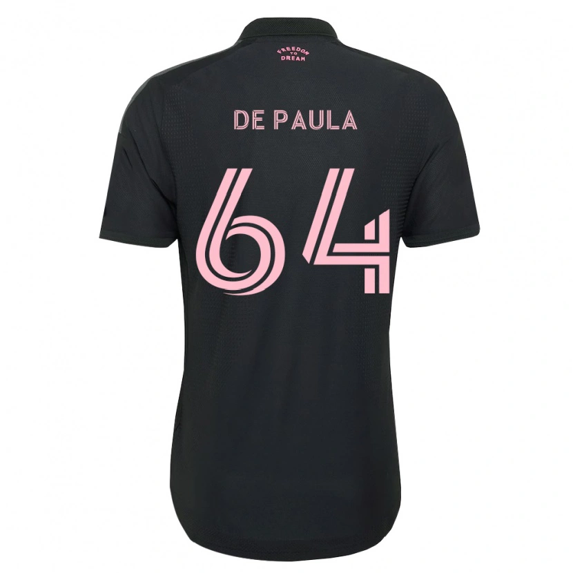 Danxen Homem Camisola Matteo De Paula #64 Rosa Preto Branco Alternativa 2026/27 Camisa