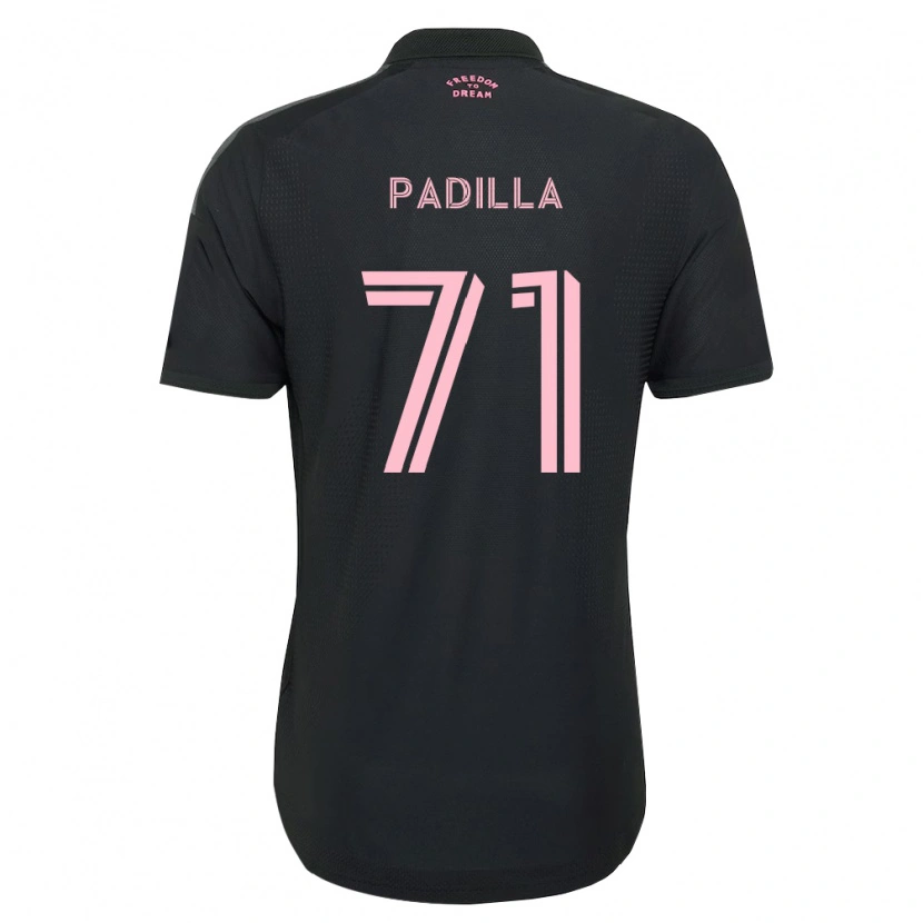 Danxen Homem Camisola Alexander Padilla #71 Rosa Preto Branco Alternativa 2026/27 Camisa
