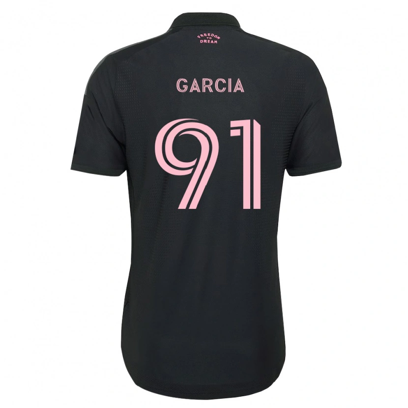 Danxen Homem Camisola Lesther García #91 Rosa Preto Branco Alternativa 2026/27 Camisa