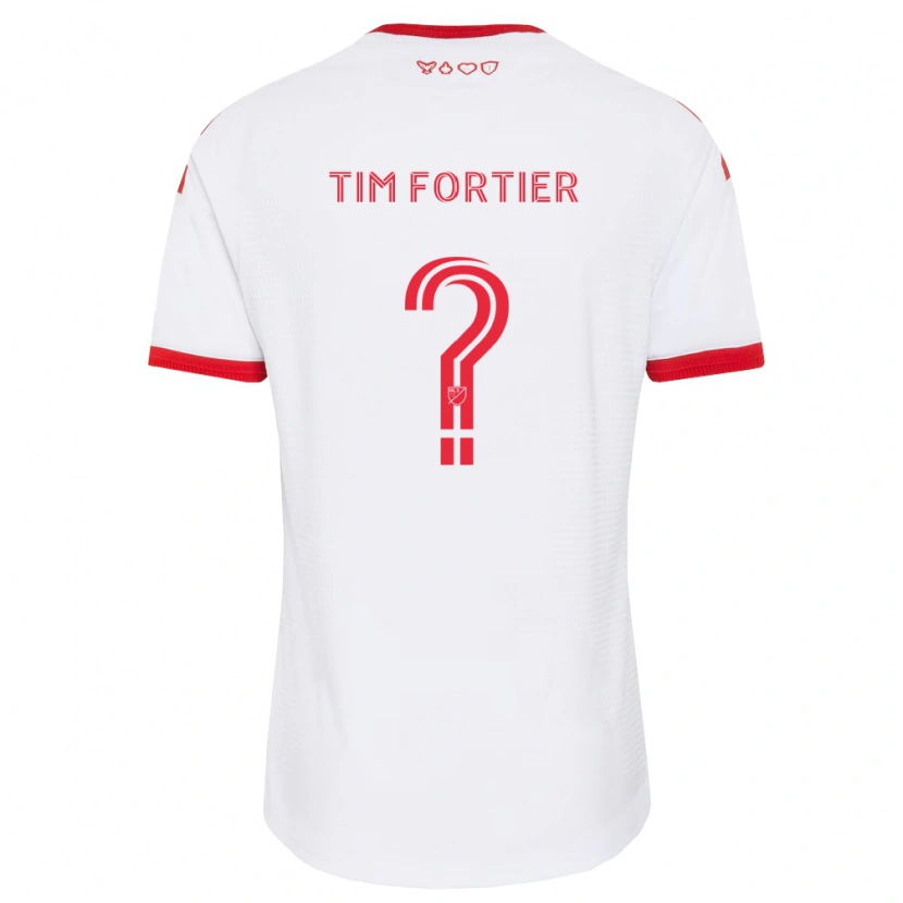 Danxen Homem Camisola Tim Fortier #0 Branco Vermelho Preto Alternativa 2026/27 Camisa