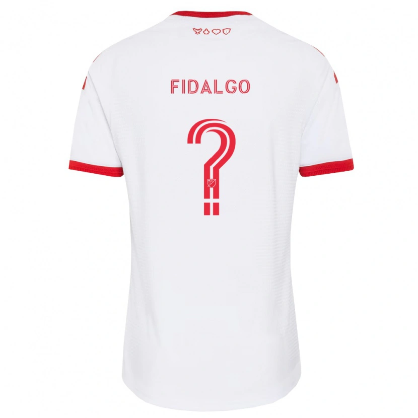Danxen Homem Camisola James Fidalgo #0 Branco Vermelho Preto Alternativa 2026/27 Camisa