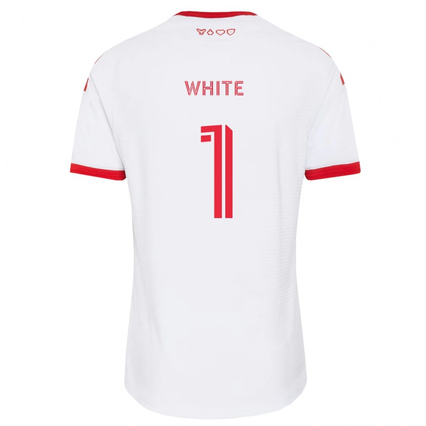 Danxen Homem Camisola O'mario White #1 Branco Vermelho Preto Alternativa 2026/27 Camisa