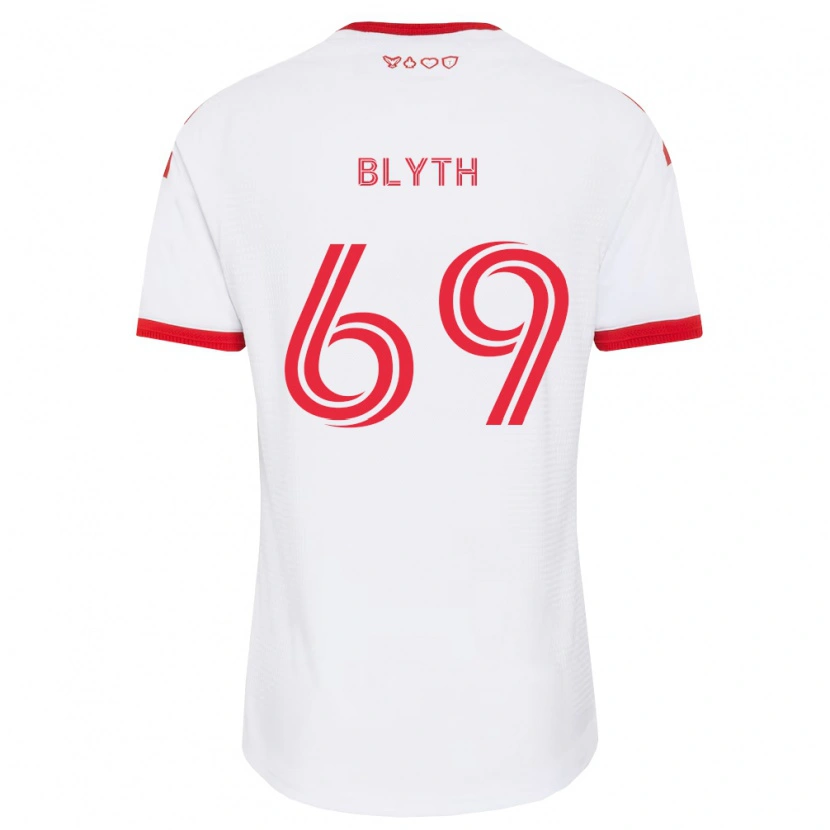 Danxen Homem Camisola Tristan Blyth #69 Branco Vermelho Preto Alternativa 2026/27 Camisa