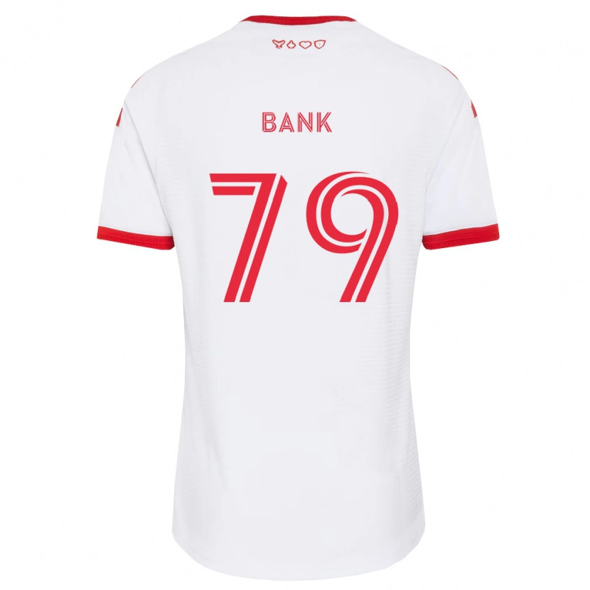 Danxen Homem Camisola Fletcher Bank #79 Branco Vermelho Preto Alternativa 2026/27 Camisa