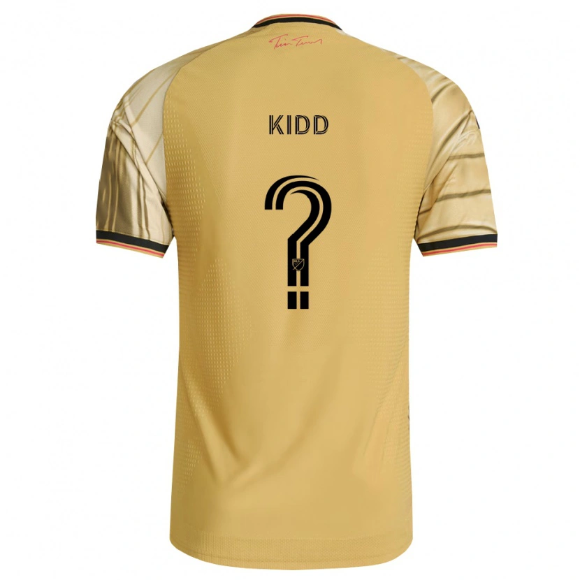Danxen Homem Camisola Matteo Kidd #0 Marrom Amarelo Preto Alternativa 2026/27 Camisa