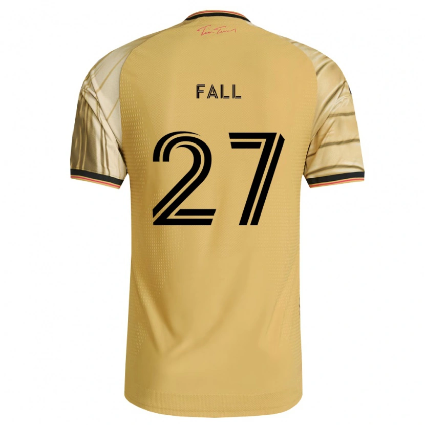 Danxen Homem Camisola Fallou Fall #27 Marrom Amarelo Preto Alternativa 2026/27 Camisa
