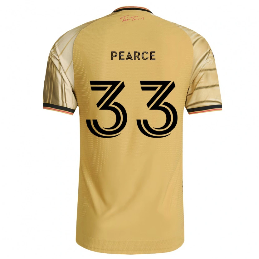 Danxen Homem Camisola Tyson Pearce #33 Marrom Amarelo Preto Alternativa 2026/27 Camisa