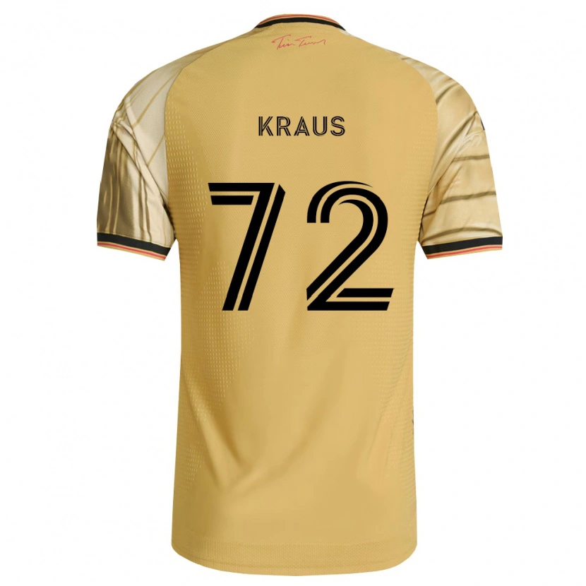 Danxen Homem Camisola Kane Kraus #72 Marrom Amarelo Preto Alternativa 2026/27 Camisa
