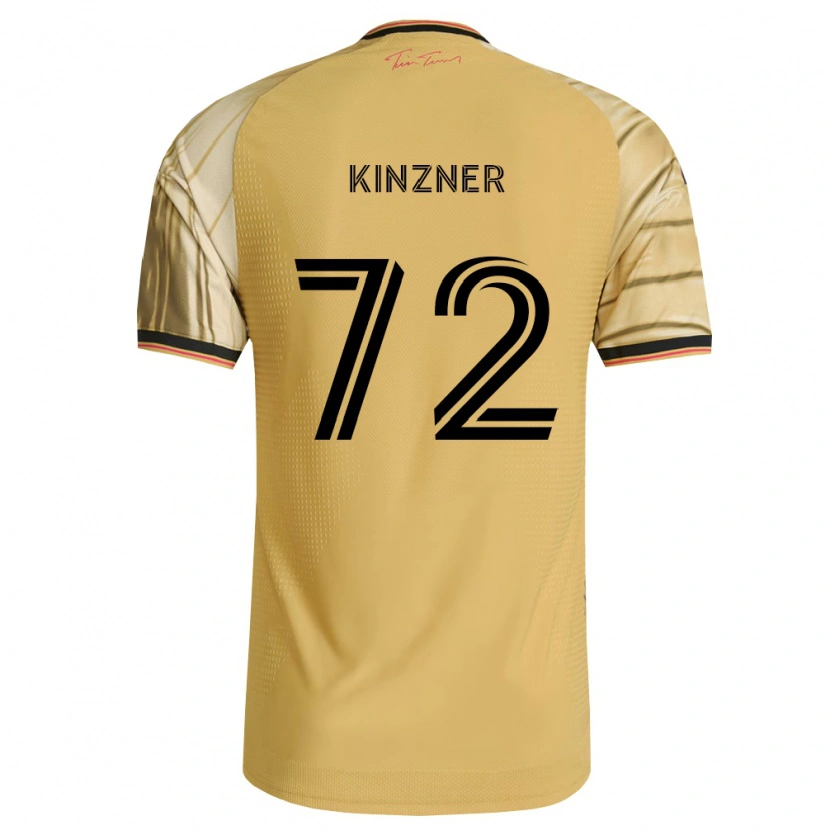 Danxen Homem Camisola Eric Kinzner #72 Marrom Amarelo Preto Alternativa 2026/27 Camisa