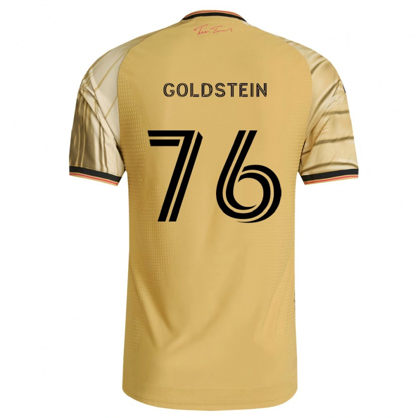 Danxen Homem Camisola Sam Goldstein #76 Marrom Amarelo Preto Alternativa 2026/27 Camisa
