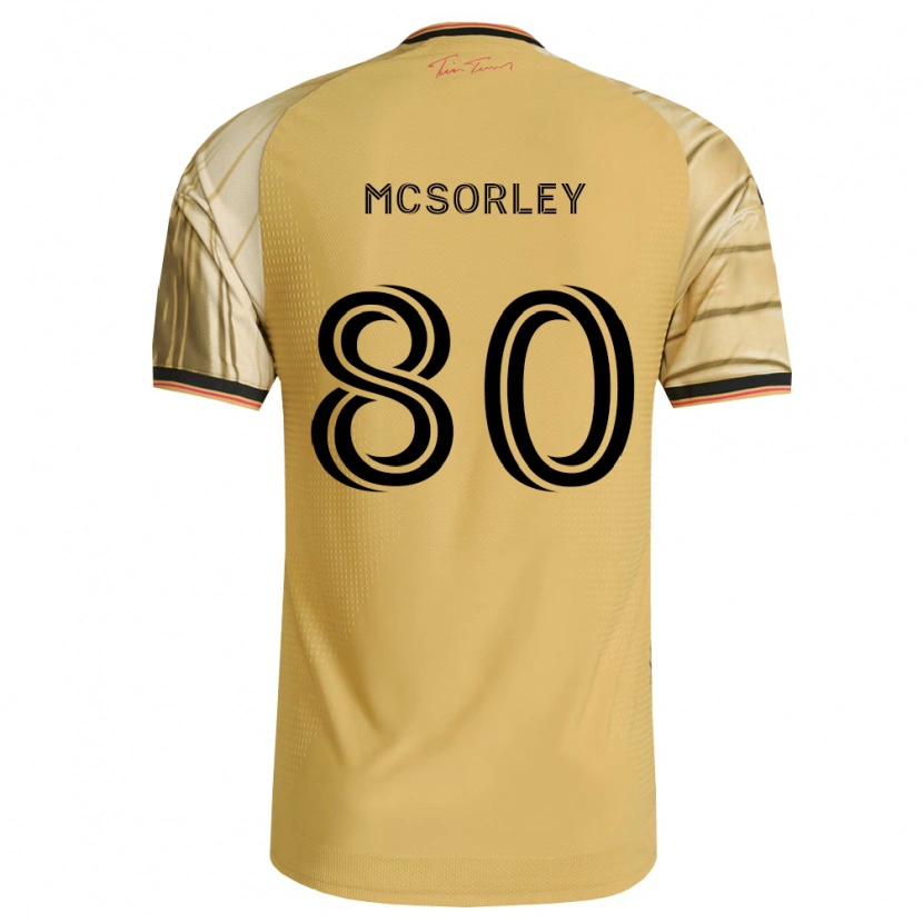 Danxen Homem Camisola Brendan Mcsorley #80 Marrom Amarelo Preto Alternativa 2026/27 Camisa