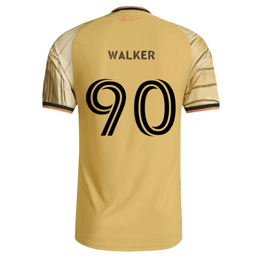 Danxen Homem Camisola Eric Walker #90 Marrom Amarelo Preto Alternativa 2026/27 Camisa