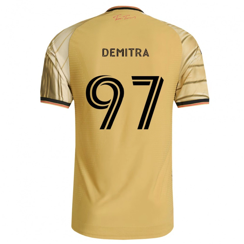 Danxen Homem Camisola Lucas Demitra #97 Marrom Amarelo Preto Alternativa 2026/27 Camisa