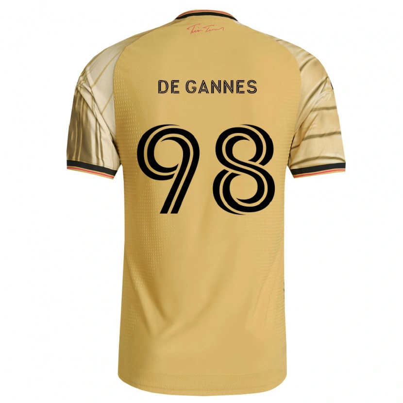 Danxen Homem Camisola Andrew De Gannes #98 Marrom Amarelo Preto Alternativa 2026/27 Camisa