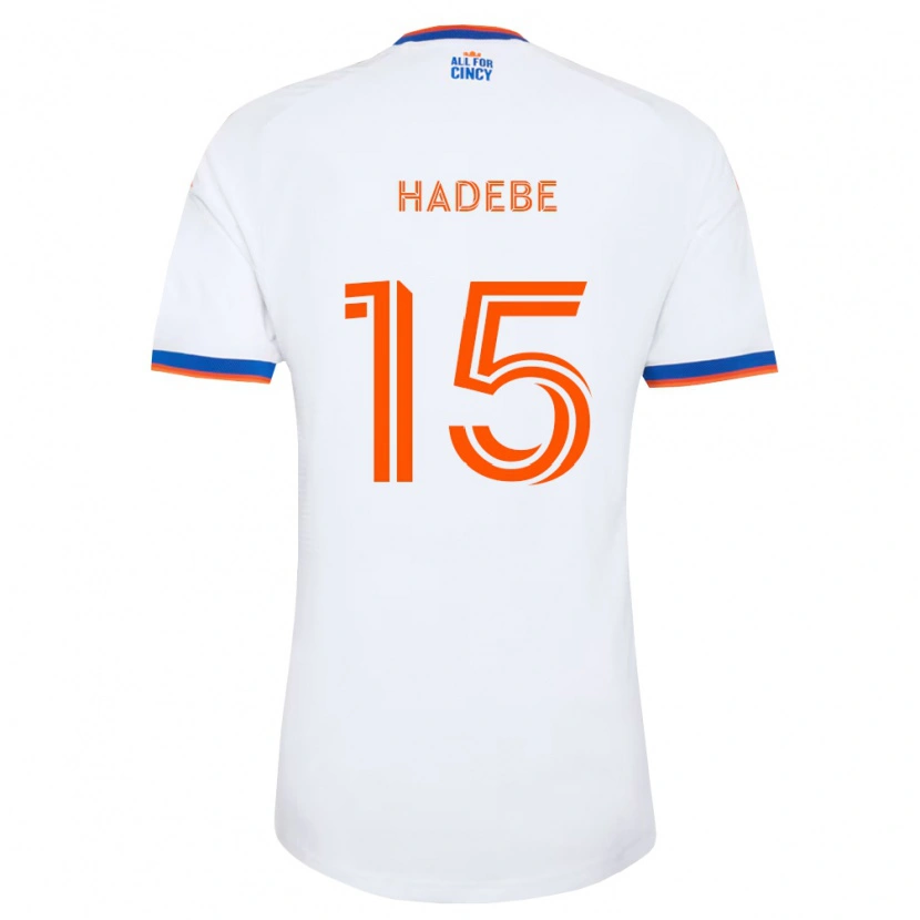 Danxen Homem Camisola Teenage Hadebe #15 Branco Azul Marinho Laranja Alternativa 2026/27 Camisa