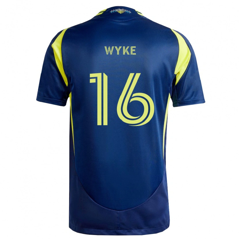 Danxen Homem Camisola Laurence Wyke #16 Amarelo Azul Marinho Alternativa 2026/27 Camisa