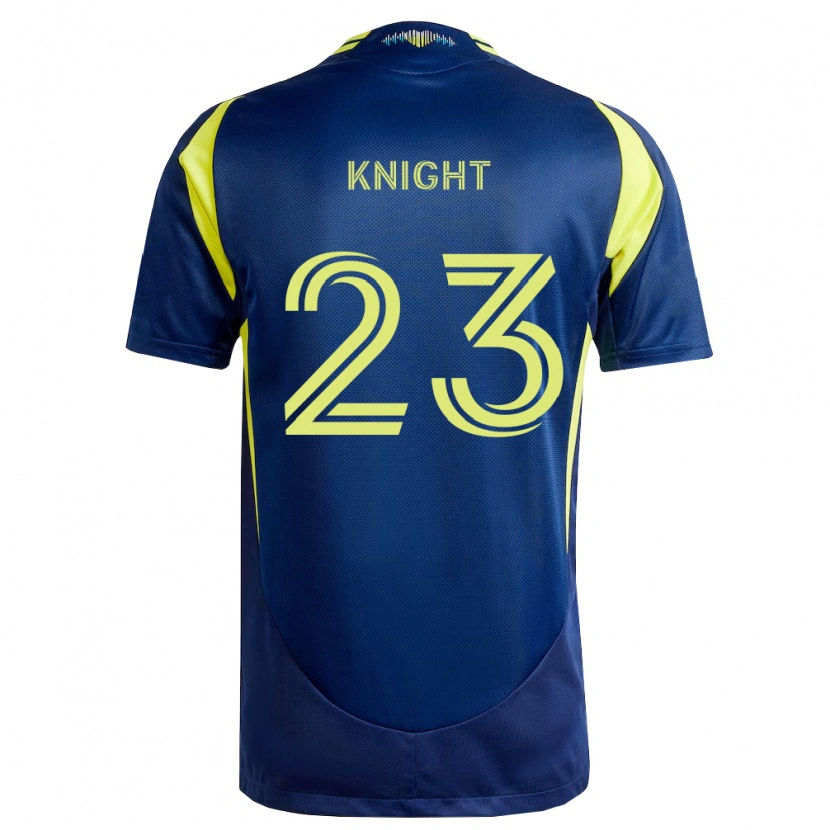 Danxen Homem Camisola Jordan Knight #23 Amarelo Azul Marinho Alternativa 2026/27 Camisa