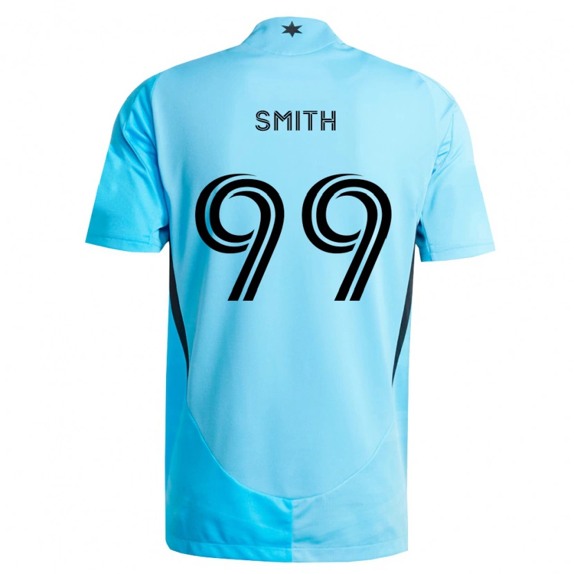 Danxen Homem Camisola Jordan Adebayo-Smith #99 Azul Claro Preto Alternativa 2026/27 Camisa