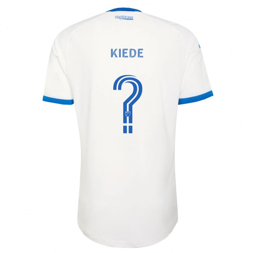 Danxen Homem Camisola Prince Kiede #0 Azul Celeste Branco Alternativa 2026/27 Camisa