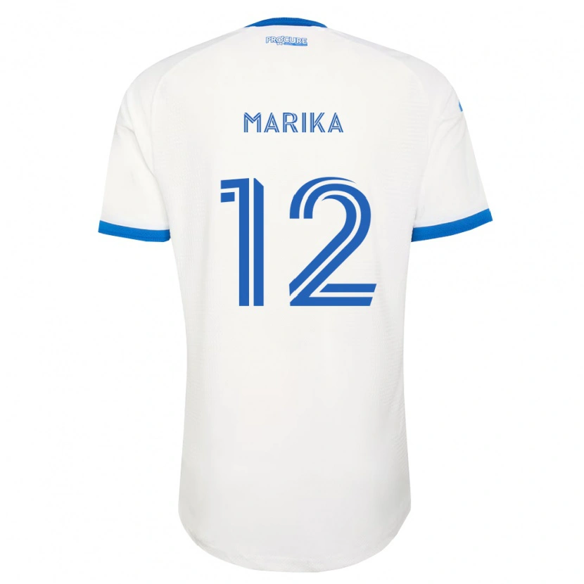 Danxen Homem Camisola Martineau Marika #12 Azul Celeste Branco Alternativa 2026/27 Camisa