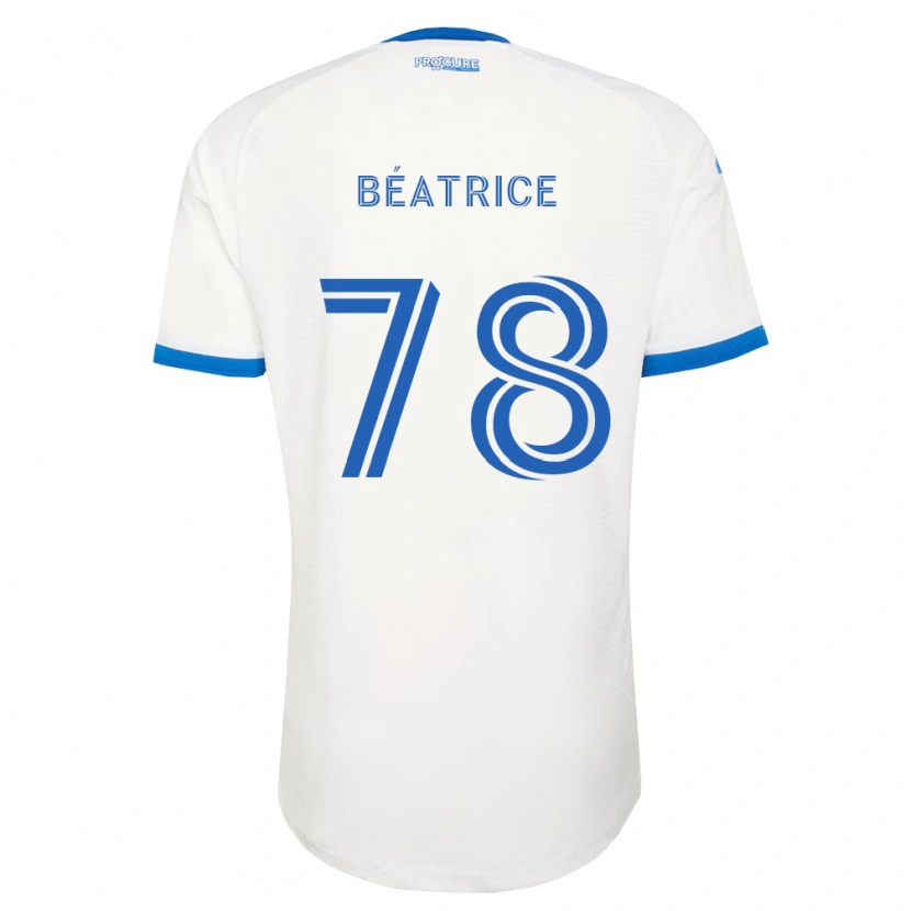 Danxen Homem Camisola Forcier Béatrice #78 Azul Celeste Branco Alternativa 2026/27 Camisa