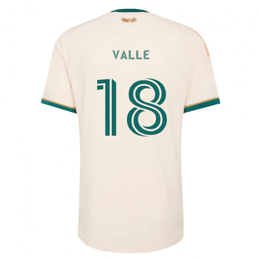Danxen Homem Camisola Daniel Valle #18 Verde Champanhe Alternativa 2026/27 Camisa