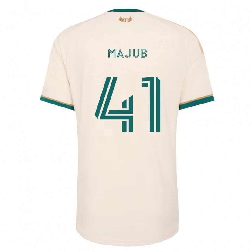 Danxen Homem Camisola Toto Majub #41 Verde Champanhe Alternativa 2026/27 Camisa