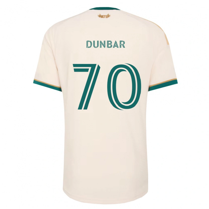 Danxen Homem Camisola Cameron Dunbar #70 Verde Champanhe Alternativa 2026/27 Camisa