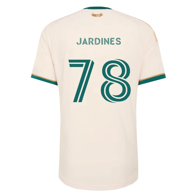 Danxen Homem Camisola Andrew Jardines #78 Verde Champanhe Alternativa 2026/27 Camisa