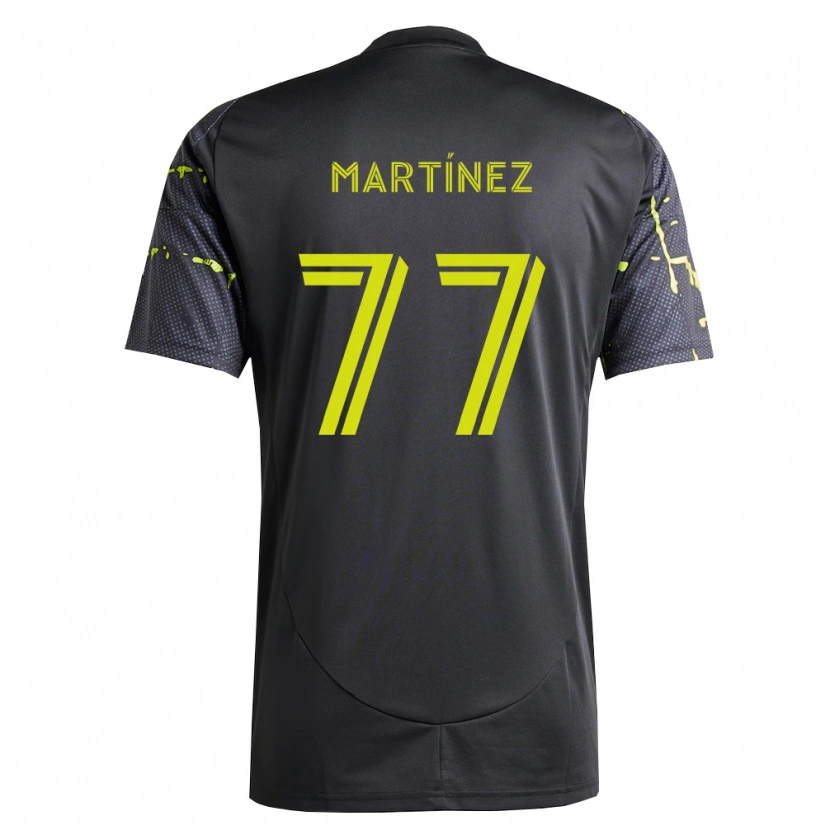 Danxen Homem Camisola Josef Martínez #77 Amarelo Fluorescente Preto Alternativa 2026/27 Camisa