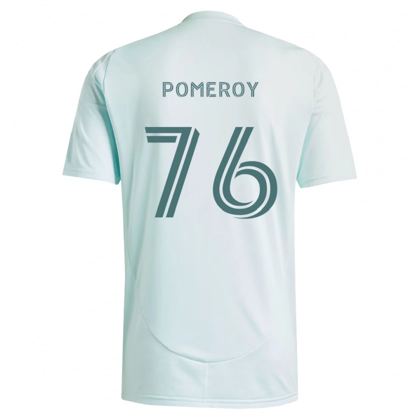 Danxen Homem Camisola Jack Pomeroy #76 Branco Verde Claro Alternativa 2026/27 Camisa