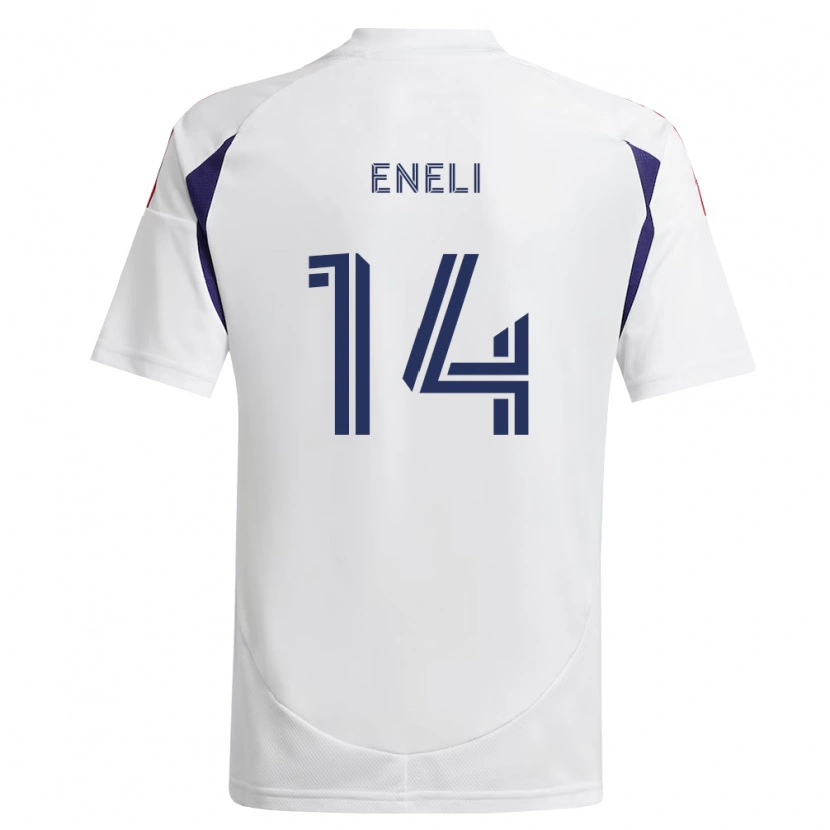 Danxen Homem Camisola Emeka Eneli #14 Azul Real Vermelho Marrom Alternativa 2026/27 Camisa