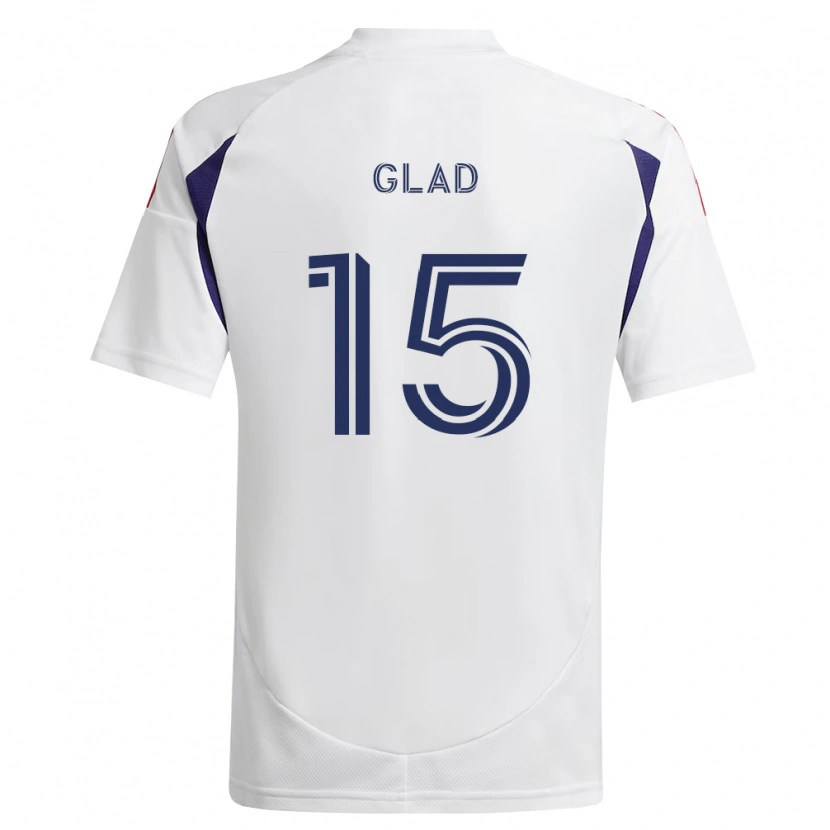 Danxen Homem Camisola Justen Glad #15 Azul Real Vermelho Marrom Alternativa 2026/27 Camisa