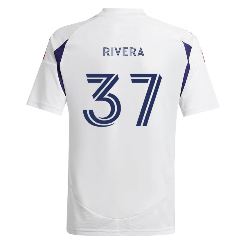 Danxen Homem Camisola Luis Rivera #37 Azul Real Vermelho Marrom Alternativa 2026/27 Camisa