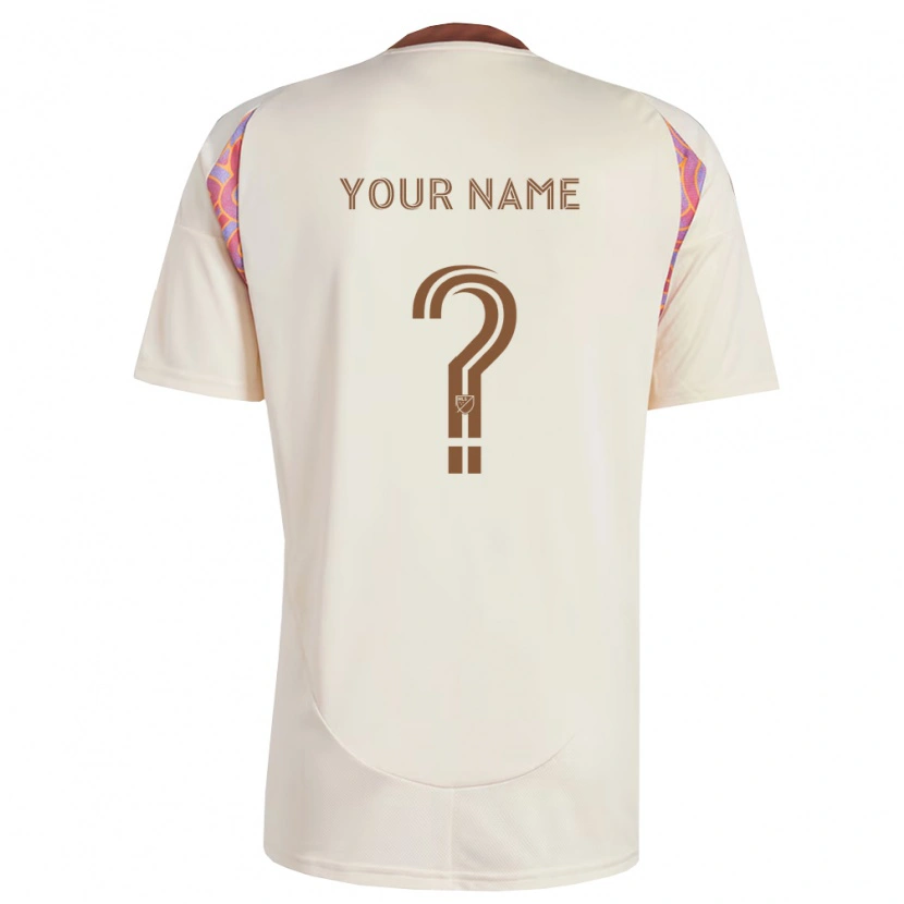Danxen Homem Camisola Seu Nome #0 Rosa Off-White Alternativa 2026/27 Camisa