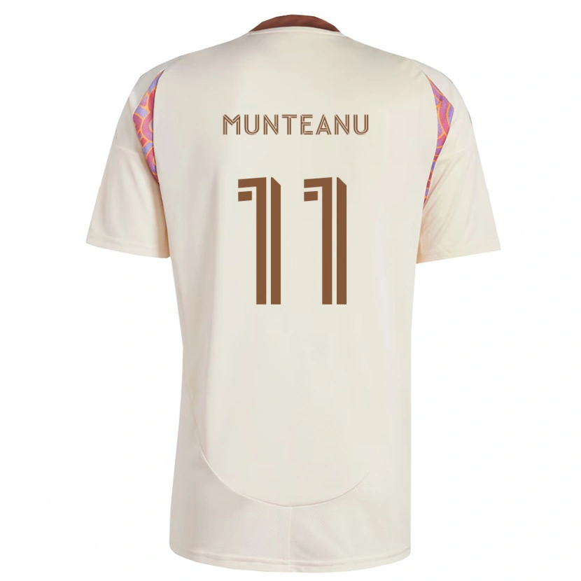 Danxen Homem Camisola Louis Munteanu #11 Rosa Off-White Alternativa 2026/27 Camisa