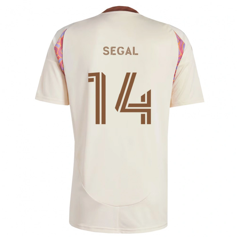 Danxen Homem Camisola Gabriel Segal #14 Rosa Off-White Alternativa 2026/27 Camisa