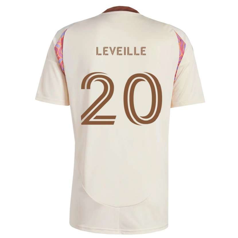 Danxen Homem Camisola Grant Leveille #20 Rosa Off-White Alternativa 2026/27 Camisa